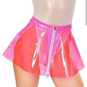 ISO J VALENTINE VINYL SKIRT